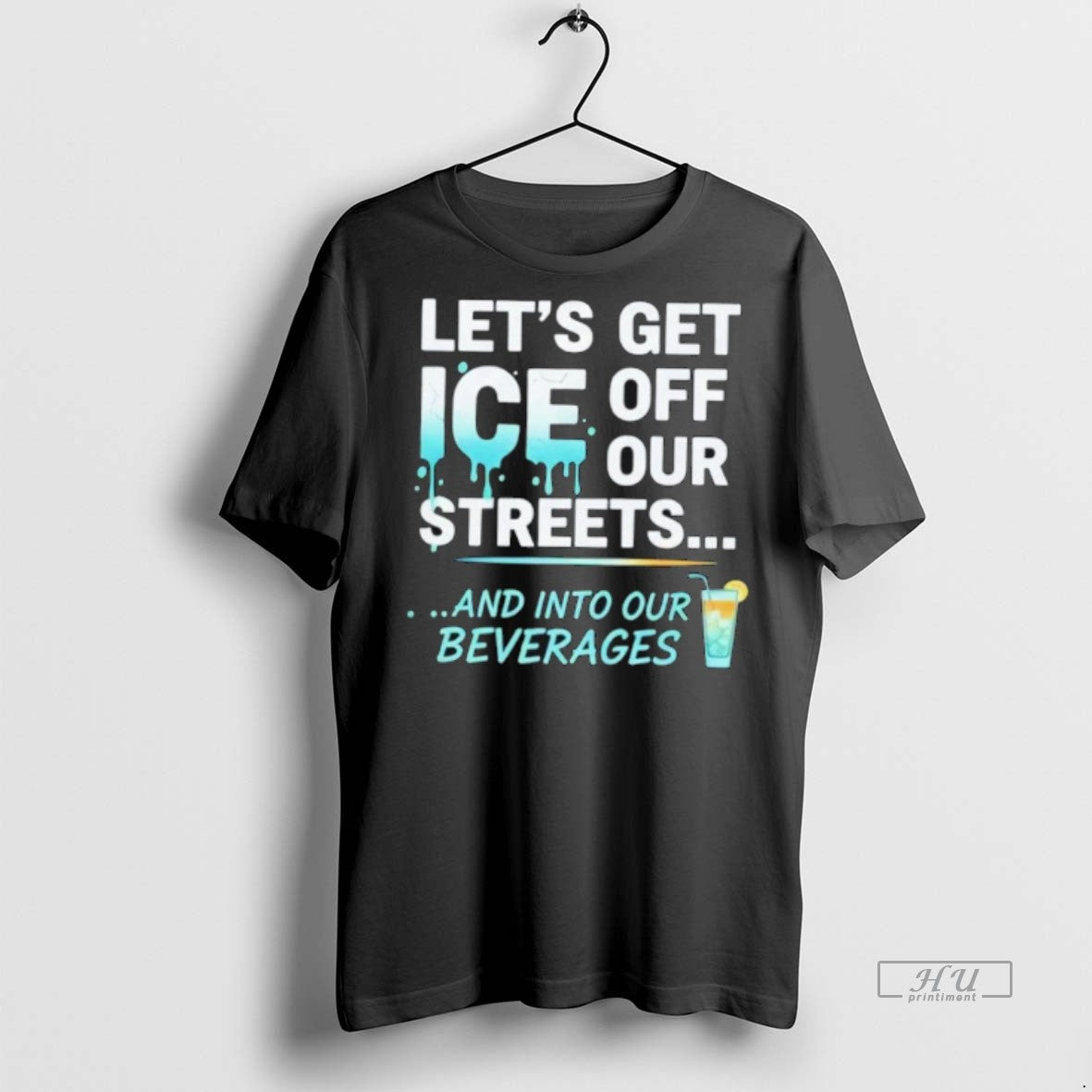 Officials Lets Get Ice Off Our Streets And Into - Adult & Kids T-Shirts, Sweatshirts & Hoodies apparel design preview 1