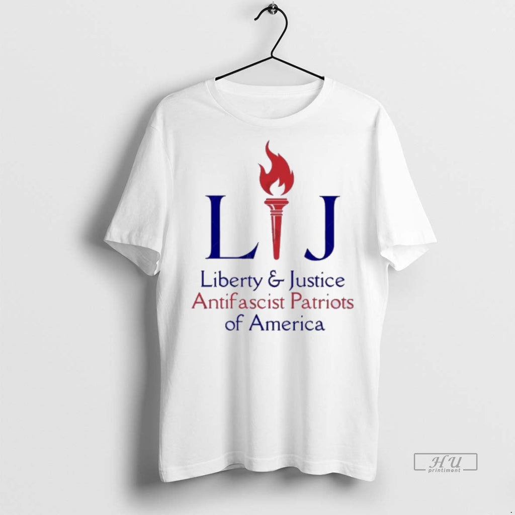Officials Liberty Justice _e2_80_93 Antifascist - Adult & Kids T-Shirts, Sweatshirts & Hoodies apparel design preview 1