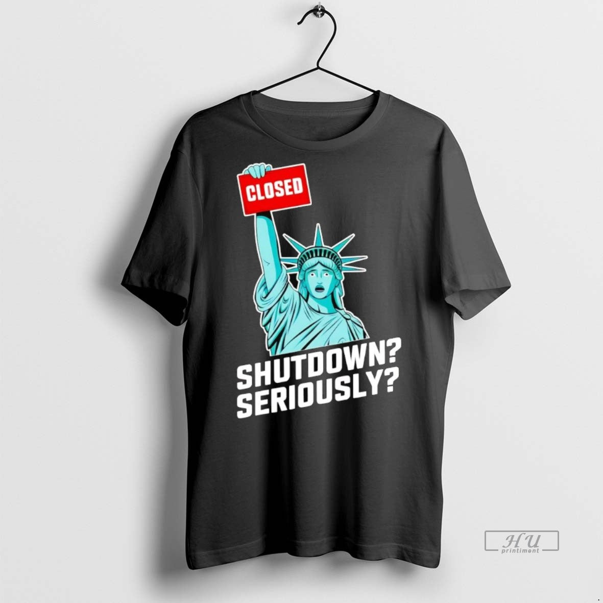 Officials Liberty Closed Government Shutdown Sweater - Adult & Kids T-Shirts, Sweatshirts & Hoodies apparel design preview 1