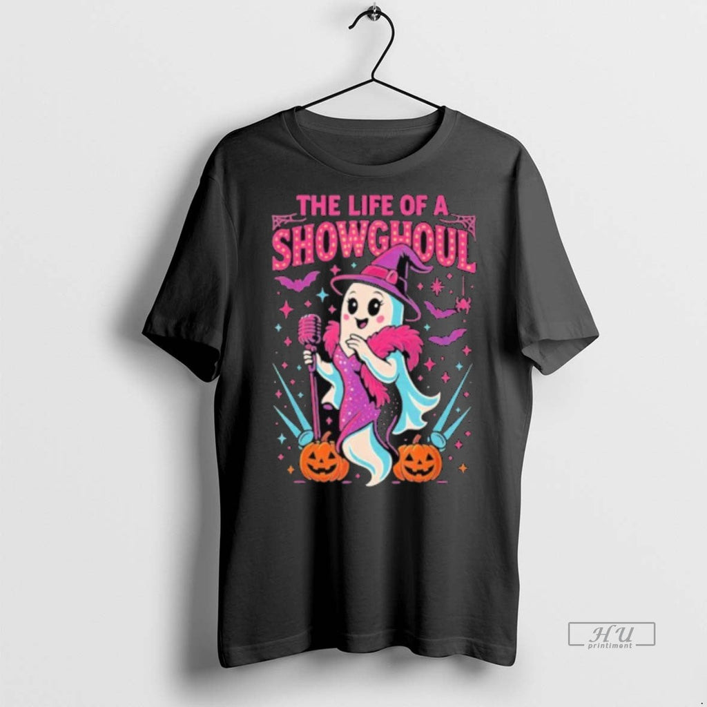 Officials Life Of A Showghoul Halloween Ghost Sweater - Adult & Kids T-Shirts, Sweatshirts & Hoodies apparel design preview 1