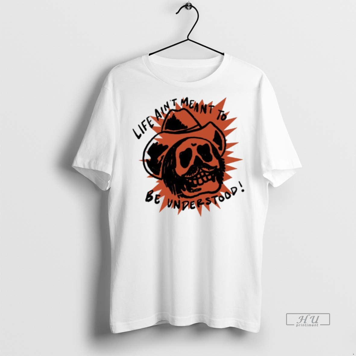 Officials Life Aint Meant To Be Understood Skull - Adult & Kids T-Shirts, Sweatshirts & Hoodies apparel design preview 1