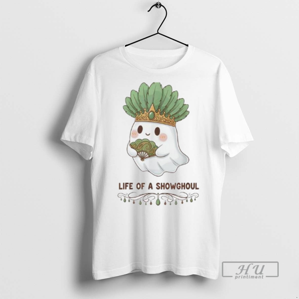 Officials Life Of A Showghoul Cute Kawaii Ghost - Adult & Kids T-Shirts, Sweatshirts & Hoodies apparel design preview 1