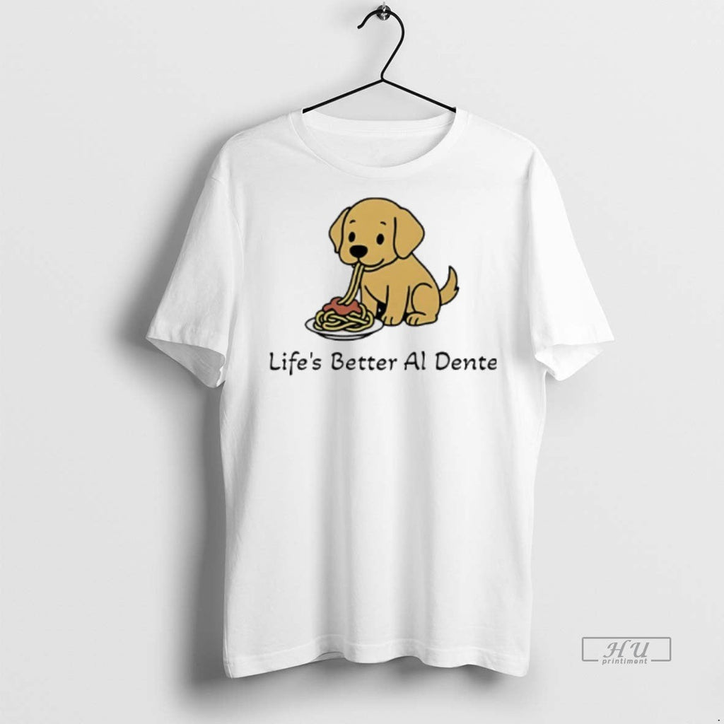 Officials Lifes Better Al Dente Dog Sweater - Adult & Kids T-Shirts, Sweatshirts & Hoodies apparel design preview 1