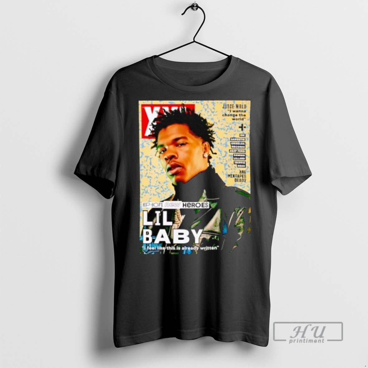 Officials Lil Baby Hip Hops New Heroes Juice Wrld I - Adult & Kids T-Shirts, Sweatshirts & Hoodies apparel design preview 1
