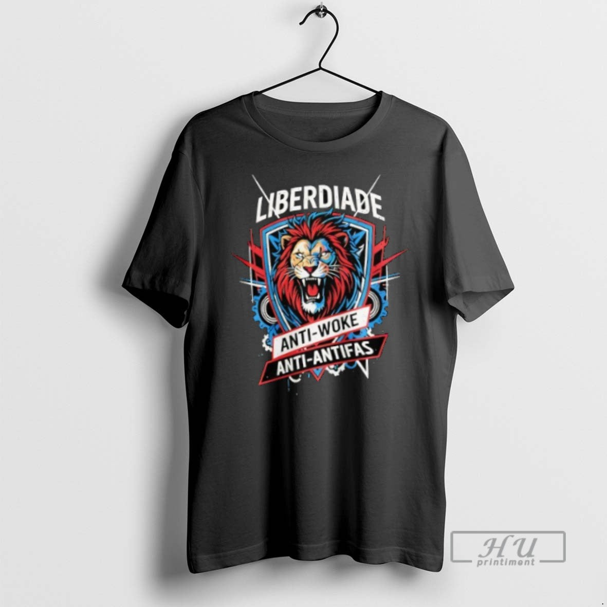Officials Lion Liberdiage Anti Woke Antifas - Adult & Kids T-Shirts, Sweatshirts & Hoodies apparel design preview 1