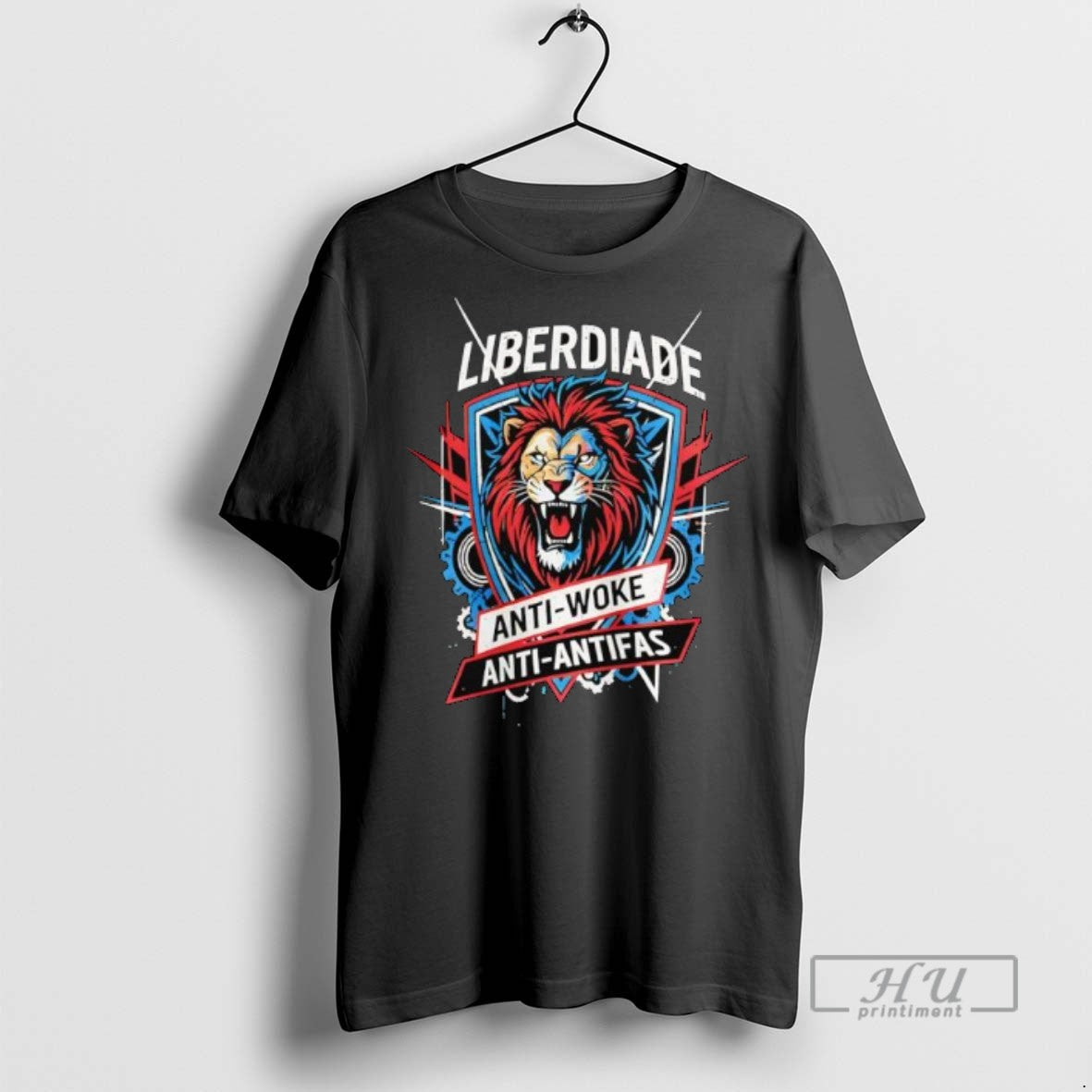 Officials Lion Liberdiage Anti Woke Antifas - Adult & Kids T-Shirts, Sweatshirts & Hoodies apparel design preview 1