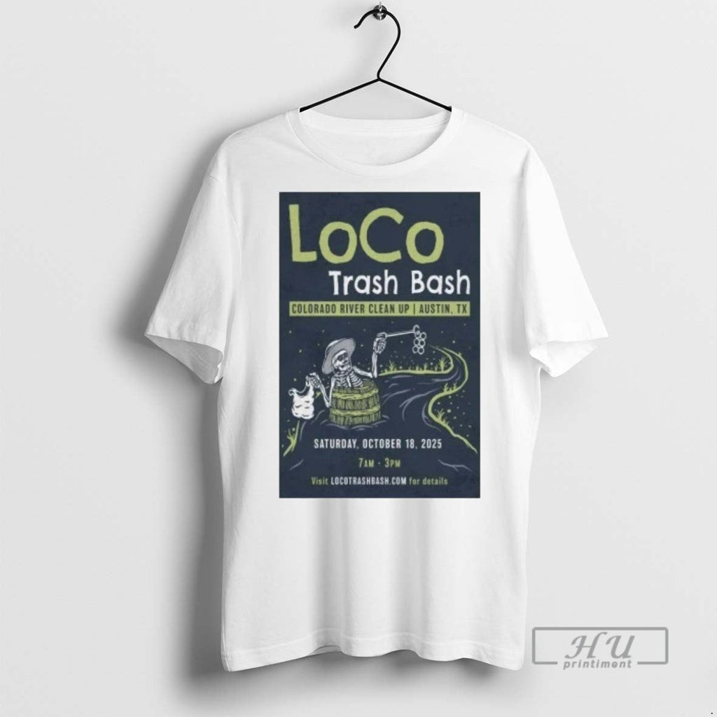 Officials Loco Trash Bash Colorado River Clean Up - Adult & Kids T-Shirts, Sweatshirts & Hoodies apparel design preview 1