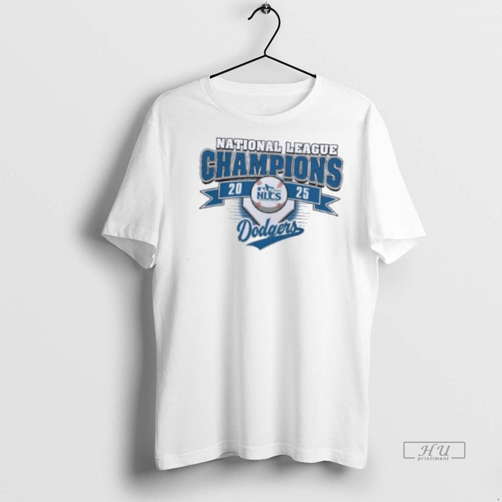 Officials Los Angeles Dodgers 2025 National League - Adult & Kids T-Shirts, Sweatshirts & Hoodies apparel design preview 1