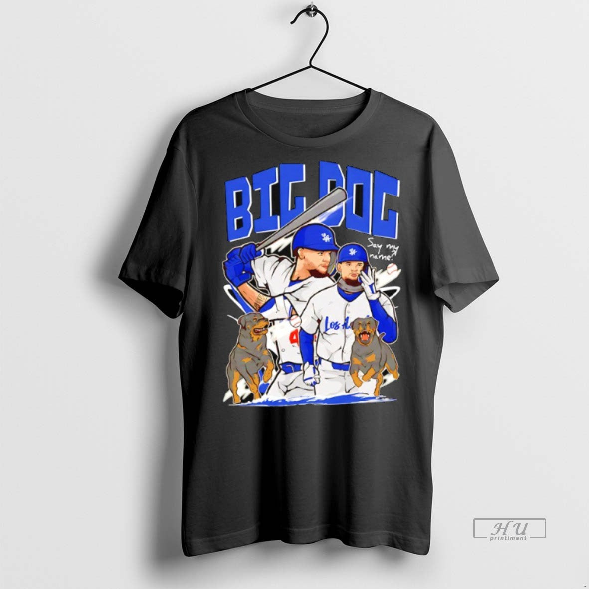 Officials Los Angeles Dodgers Andy Pages The Big Dog - Adult & Kids T-Shirts, Sweatshirts & Hoodies apparel design preview 1