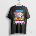 Officials Los Angeles Dodgers Defeat Arizona 2025 Nl - Adult & Kids T-Shirts, Sweatshirts & Hoodies apparel design preview 1