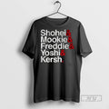 Officials Los Angeles Dodgers Baseball Shohei Mookie - Adult & Kids T-Shirts, Sweatshirts & Hoodies apparel design preview 1