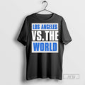Officials Los Angeles Dodgers Vs The World - Adult & Kids T-Shirts, Sweatshirts & Hoodies apparel design preview 1