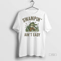Officials Louisiana Gator Swampin Aint Easy Sweater - Adult & Kids T-Shirts, Sweatshirts & Hoodies apparel design preview 1