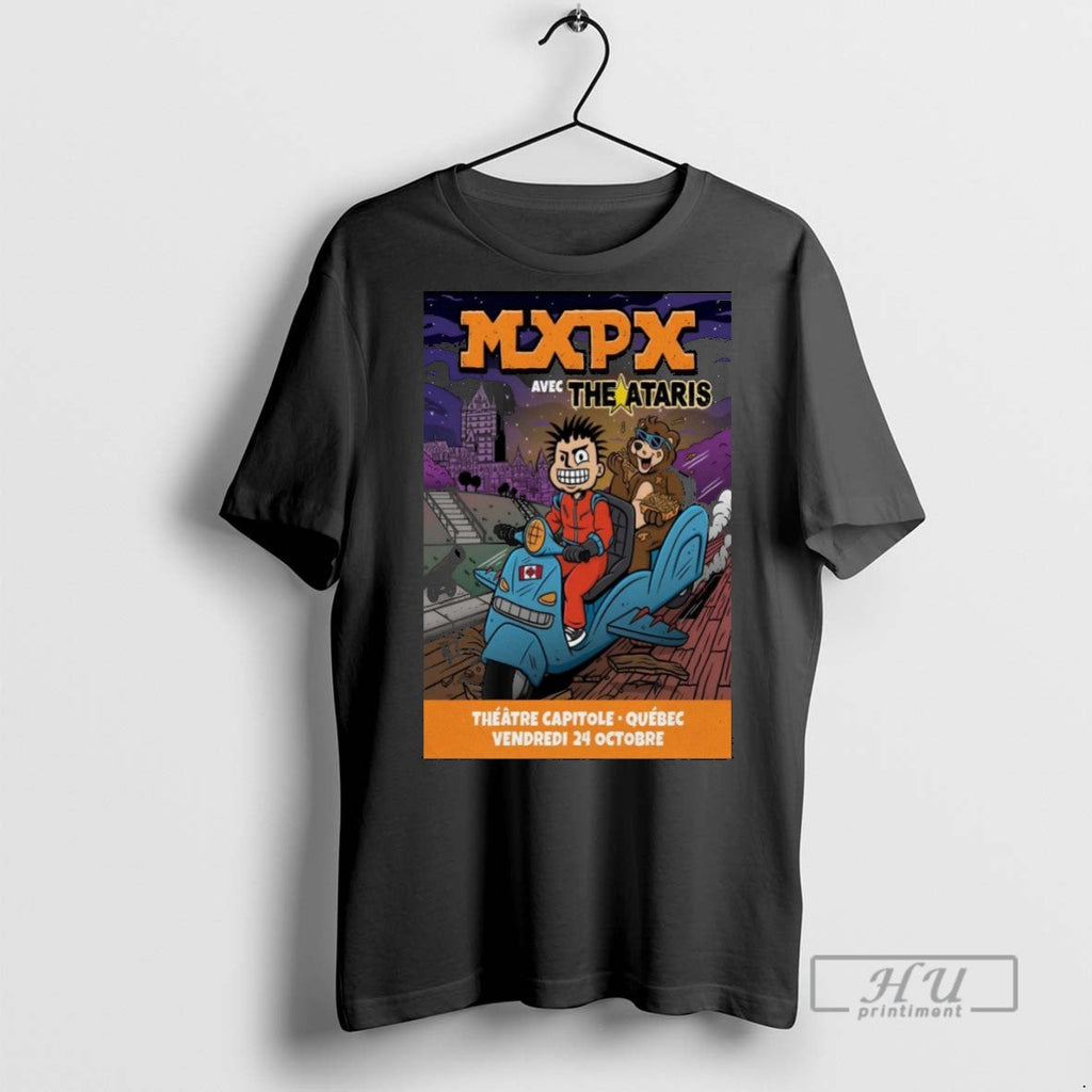 Officials Mxpx Theatre Capitole Quebec October 24 - Adult & Kids T-Shirts, Sweatshirts & Hoodies apparel design preview 1