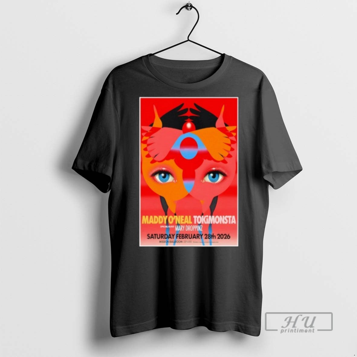 Officials Maddy Oneal And Tokimonsta Tour 2026 - Adult & Kids T-Shirts, Sweatshirts & Hoodies apparel design preview 1