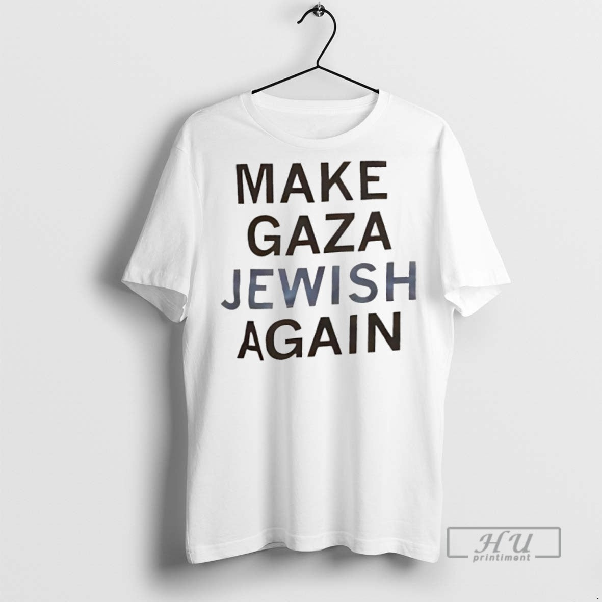 Officials Make Gaza Jewish Again - Adult & Kids T-Shirts, Sweatshirts & Hoodies apparel design preview 1