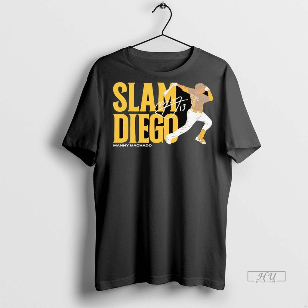 Officials Manny Machado Slam Diego Signature Sweater - Adult & Kids T-Shirts, Sweatshirts & Hoodies apparel design preview 1