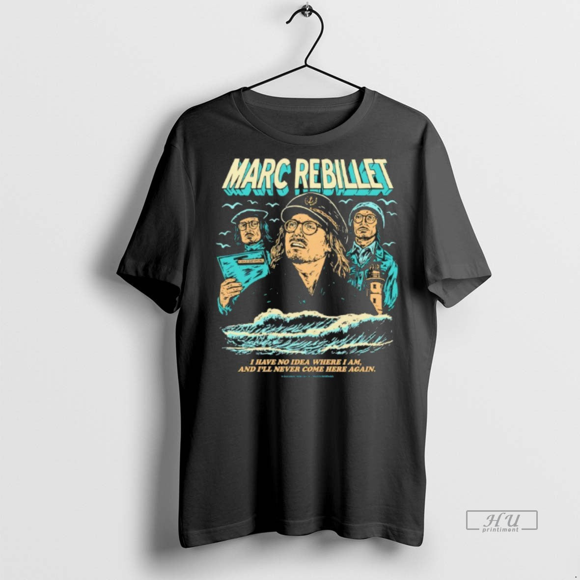 Officials Marc Rebillet I Have No Idea Where Am And - Adult & Kids T-Shirts, Sweatshirts & Hoodies apparel design preview 1