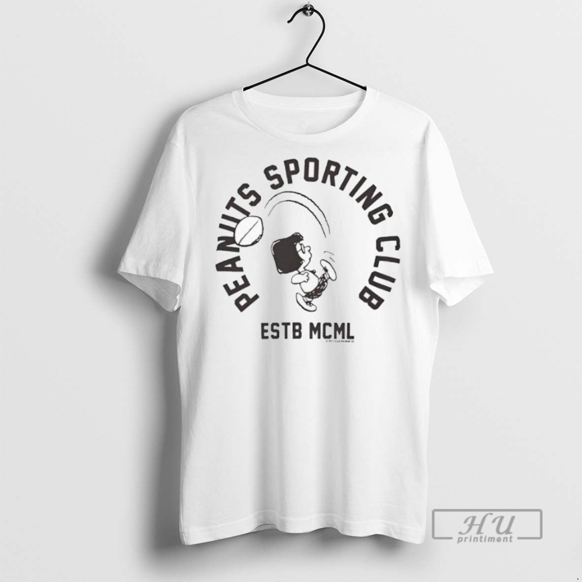 Officials Marcie Peanuts Sporting Club Ringer Estb - Adult & Kids T-Shirts, Sweatshirts & Hoodies apparel design preview 1