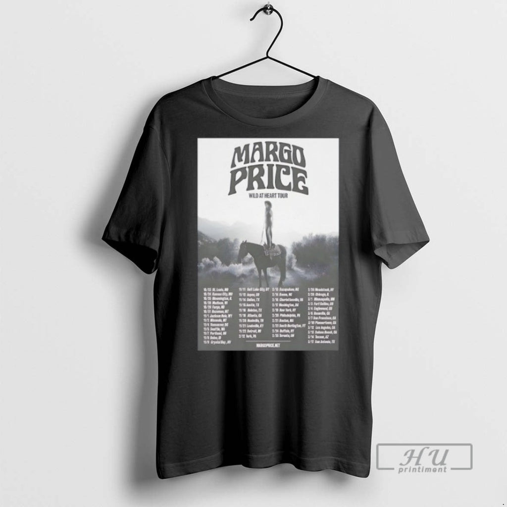 Officials Margo Price Wild At Heart 2026 - Adult & Kids T-Shirts, Sweatshirts & Hoodies apparel design preview 1