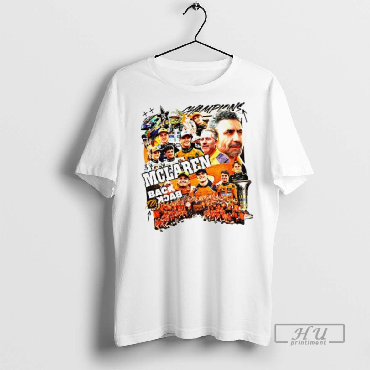 Officials Mclaren Racing Wins 2025 Formula 1 World - Adult & Kids T-Shirts, Sweatshirts & Hoodies apparel design preview 1