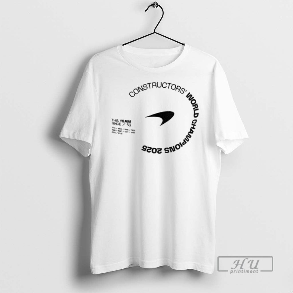 Officials Mclaren Constructors World Champions 2025 - Adult & Kids T-Shirts, Sweatshirts & Hoodies apparel design preview 1