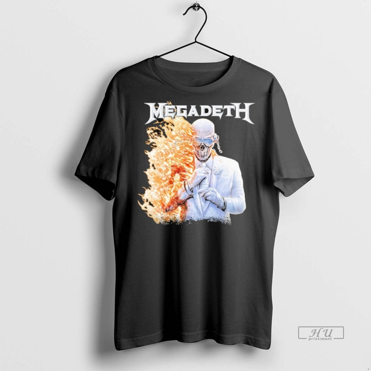 Officials Megadeth Flame Vic Sweater - Adult & Kids T-Shirts, Sweatshirts & Hoodies apparel design preview 1