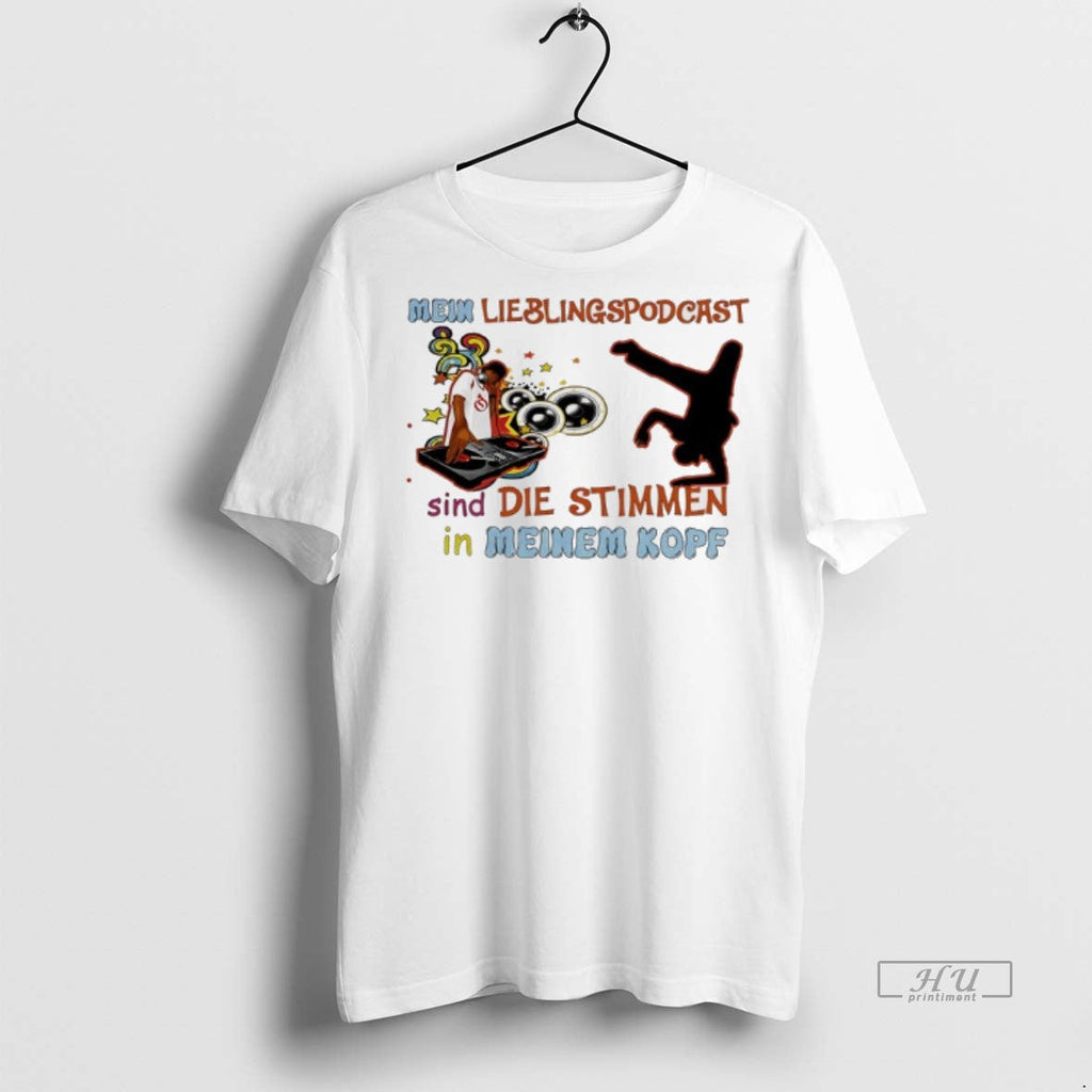 Officials Mein Lieblingspodcast Sind Die Stimmen In - Adult & Kids T-Shirts, Sweatshirts & Hoodies apparel design preview 1