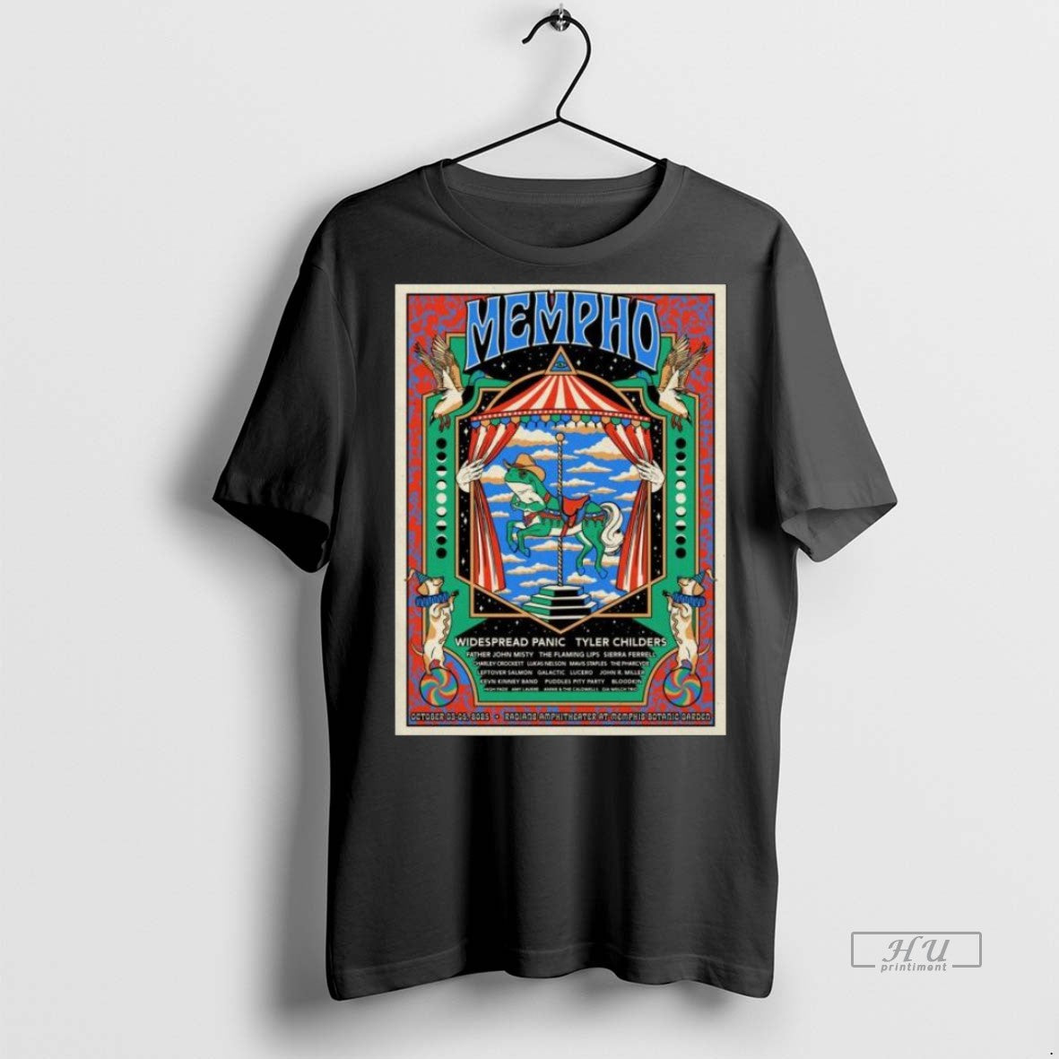 Officials Mempho Music Festival 2025 Long Sleve - Adult & Kids T-Shirts, Sweatshirts & Hoodies apparel design preview 1