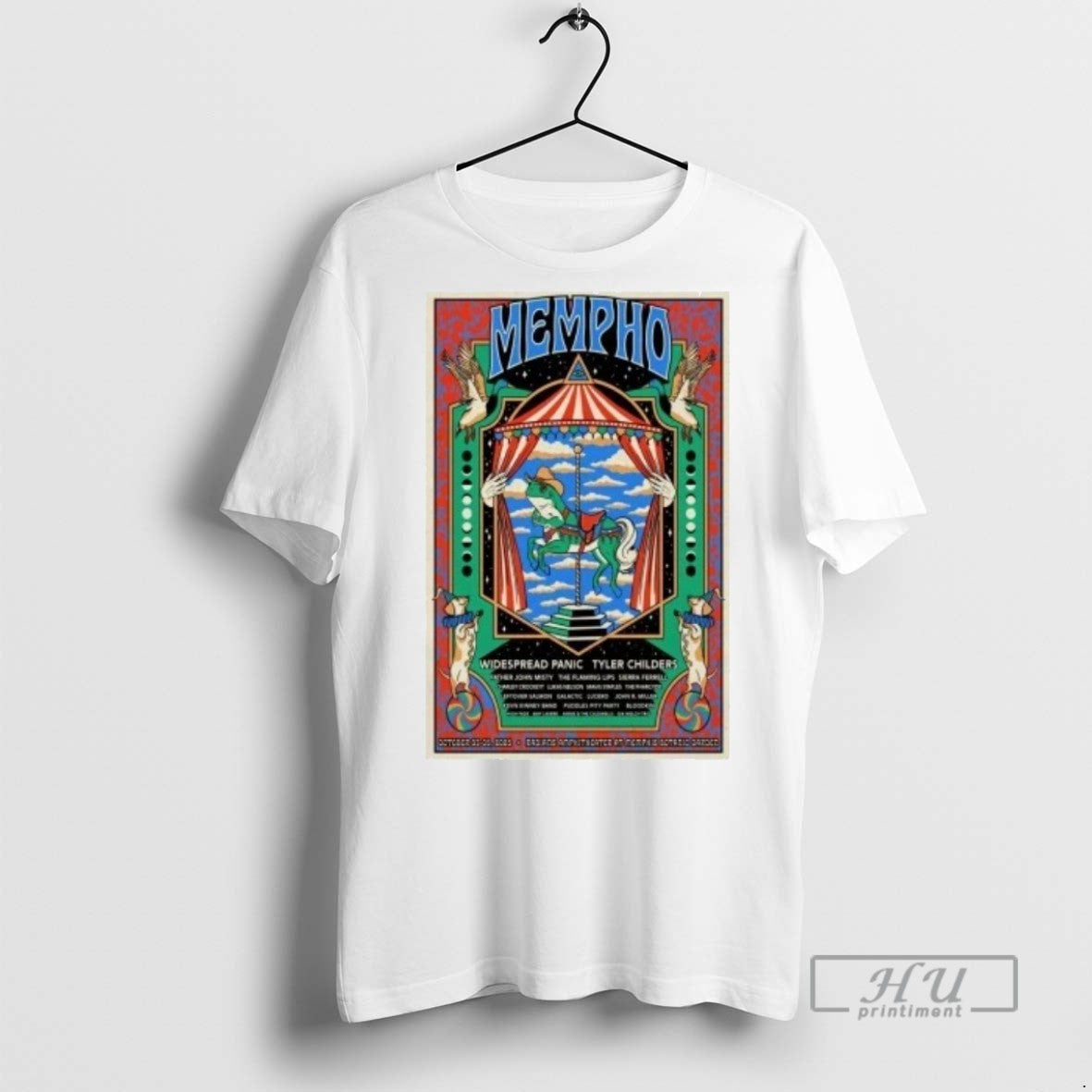 Officials Mempho Music Festival Tour 2025 - Adult & Kids T-Shirts, Sweatshirts & Hoodies apparel design preview 1
