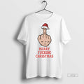 Officials Merry Fucking Christmas Middle Finger - Adult & Kids T-Shirts, Sweatshirts & Hoodies apparel design preview 1