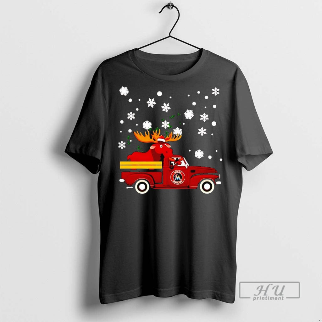 Officials Miami Marlins Bring Christmas Home - Adult & Kids T-Shirts, Sweatshirts & Hoodies apparel design preview 1