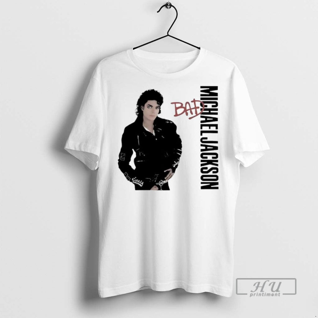 Officials Michael Jackson Argent Bad Graphic - Adult & Kids T-Shirts, Sweatshirts & Hoodies apparel design preview 1