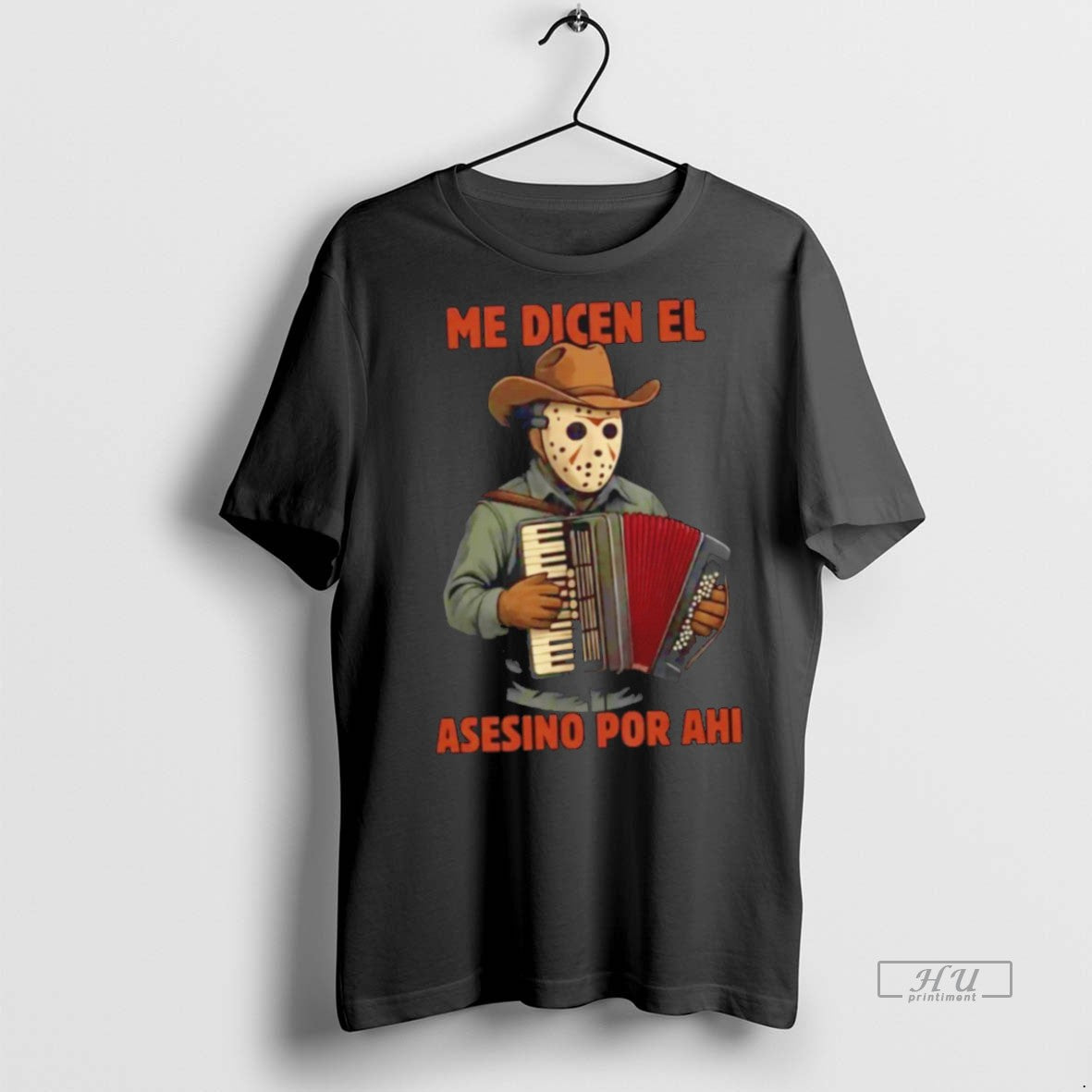 Officials Michael Myers Me Dicen El Asesino Por Ahi - Adult & Kids T-Shirts, Sweatshirts & Hoodies apparel design preview 1