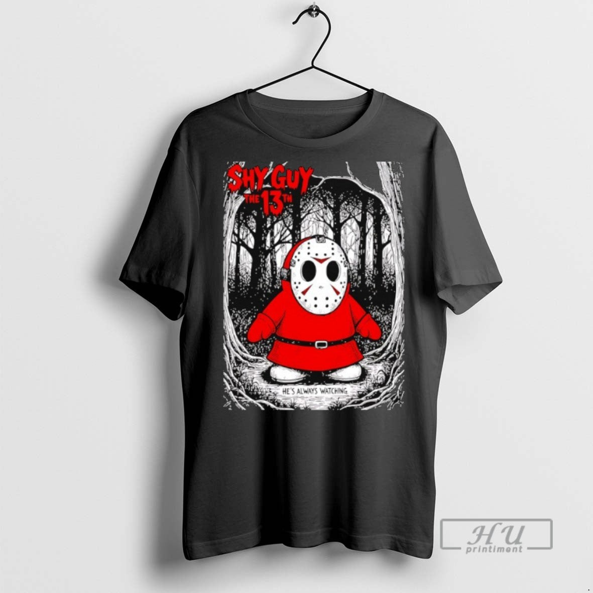 Officials Michael Myers Shy Guy The 13th Movie - Adult & Kids T-Shirts, Sweatshirts & Hoodies apparel design preview 1