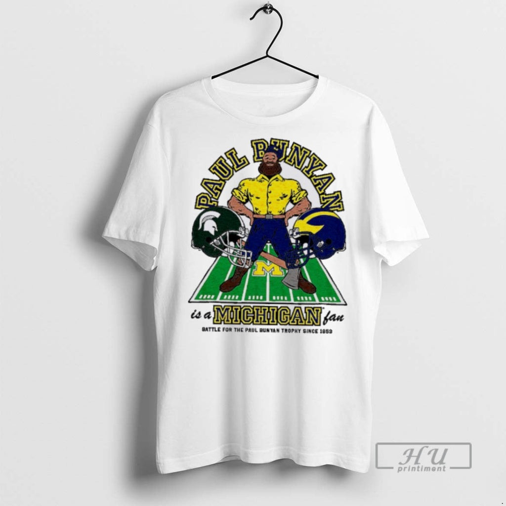 Officials Michigan Wolverines Paul Bunyan Is A Fan - Adult & Kids T-Shirts, Sweatshirts & Hoodies apparel design preview 1