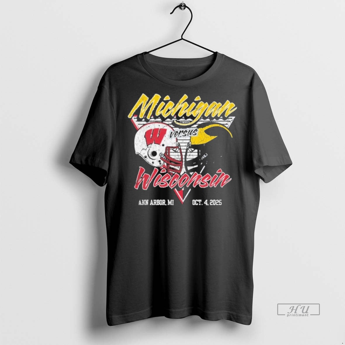 Officials Michigan Wolverines Vs Wisconsin Badgers - Adult & Kids T-Shirts, Sweatshirts & Hoodies apparel design preview 1