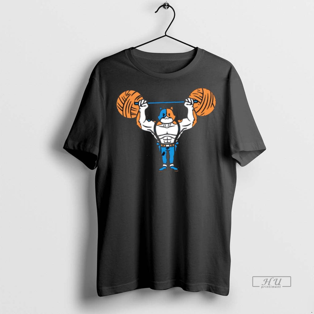 Officials Midland Strength Meowscles Performance - Adult & Kids T-Shirts, Sweatshirts & Hoodies apparel design preview 1