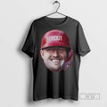 Officials Mike Trout Head In The Game Series Los - Adult & Kids T-Shirts, Sweatshirts & Hoodies apparel design preview 1