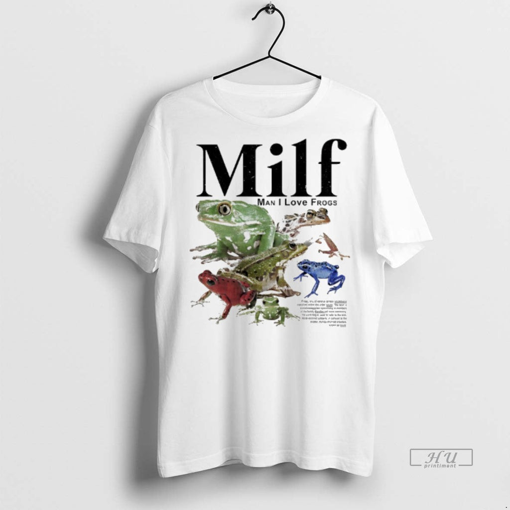 Officials Milf Man I Love Frogs Sweater - Adult & Kids T-Shirts, Sweatshirts & Hoodies apparel design preview 1