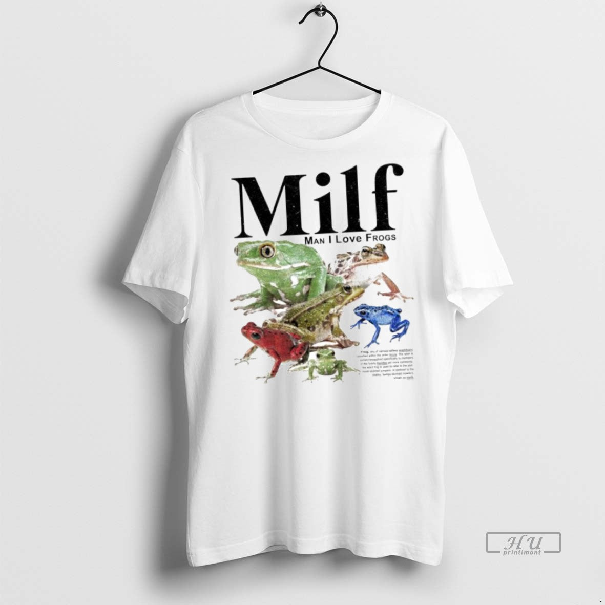 Officials Milf Man I Love Frogs Graphic Ornaments - Adult & Kids T-Shirts, Sweatshirts & Hoodies apparel design preview 1