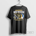 Officials Milwaukee Brewers Baseball 1970 National - Adult & Kids T-Shirts, Sweatshirts & Hoodies apparel design preview 1