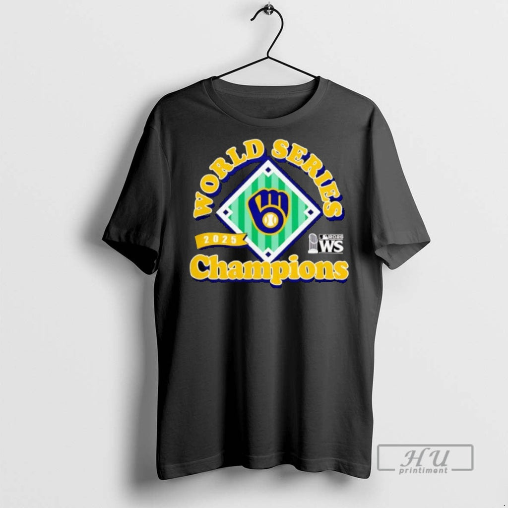Officials Milwaukee Brewers World Series Champions - Adult & Kids T-Shirts, Sweatshirts & Hoodies apparel design preview 1