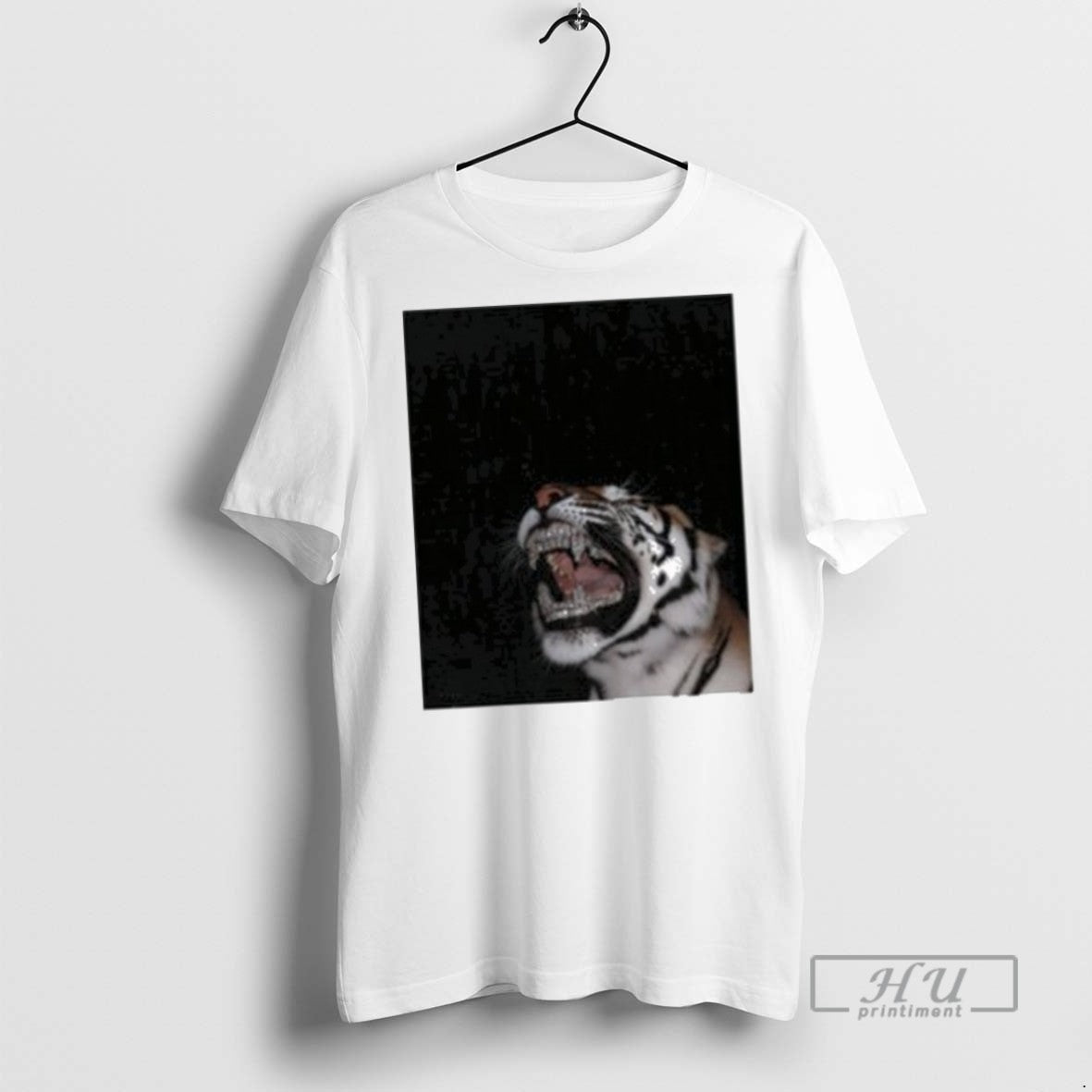 Officials Mini Archillect Tiger With Diamond Grillz - Adult & Kids T-Shirts, Sweatshirts & Hoodies apparel design preview 1