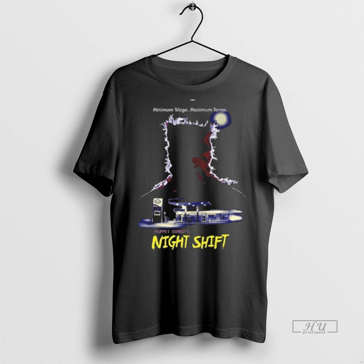 Officials Minimum Wage Maximum Terror Puppet Combos - Adult & Kids T-Shirts, Sweatshirts & Hoodies apparel design preview 1