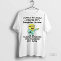 Officials Minion I Smile Because Youre My Daughter In - Adult & Kids T-Shirts, Sweatshirts & Hoodies apparel design preview 1