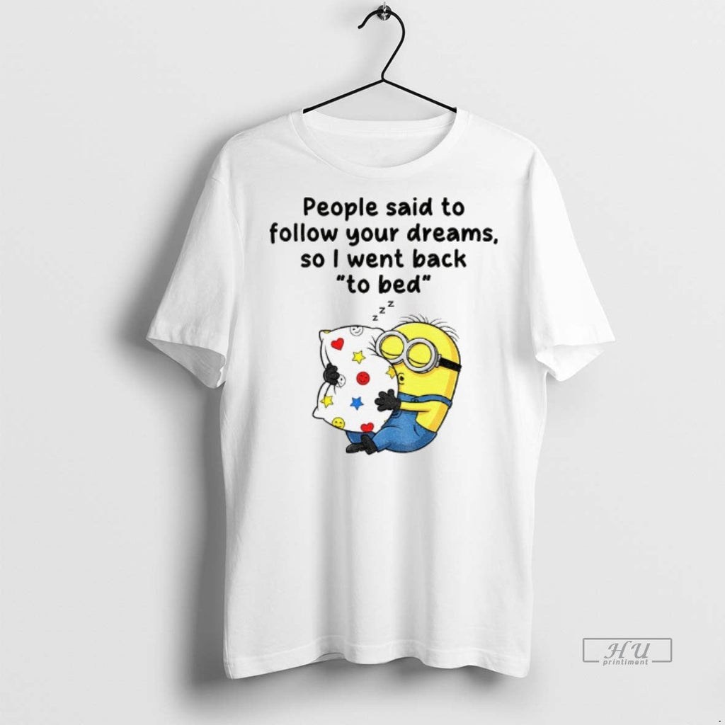 Officials Minion Sleep People Said To Follow Your - Adult & Kids T-Shirts, Sweatshirts & Hoodies apparel design preview 1