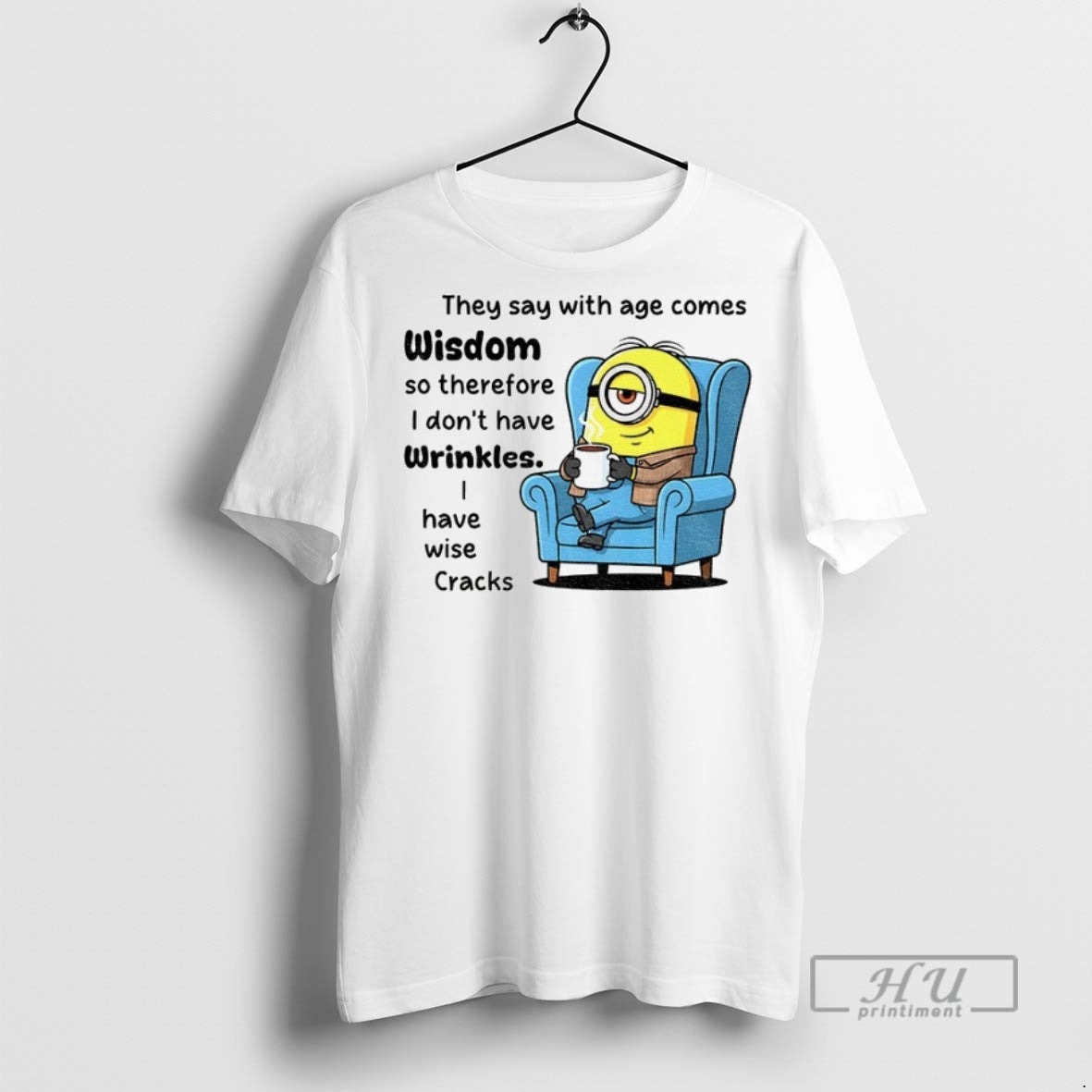 Officials Minion They Say With Age Comes Wisdom So - Adult & Kids T-Shirts, Sweatshirts & Hoodies apparel design preview 1