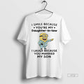 Officials Minions I Smile Because Youre My Daughter - Adult & Kids T-Shirts, Sweatshirts & Hoodies apparel design preview 1