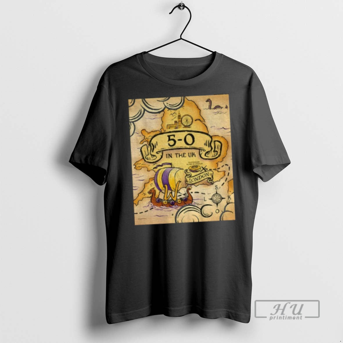 Officials Minnesota Vikings London 5 0 In The Uk - Adult & Kids T-Shirts, Sweatshirts & Hoodies apparel design preview 1